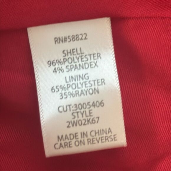 Max Studio Red Floral Dress NWT - Picture 7 of 7